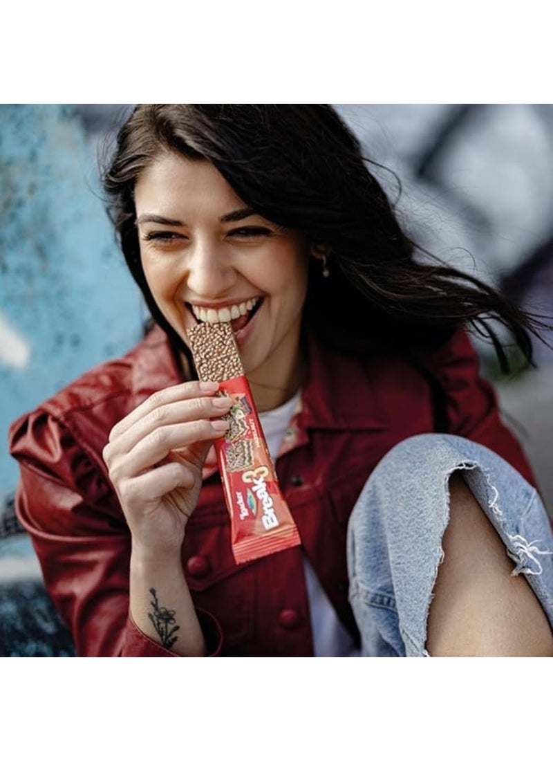 Loacker Break 3 Hazelnut Crunchy Wafer Snack Bar 19g - Image 3