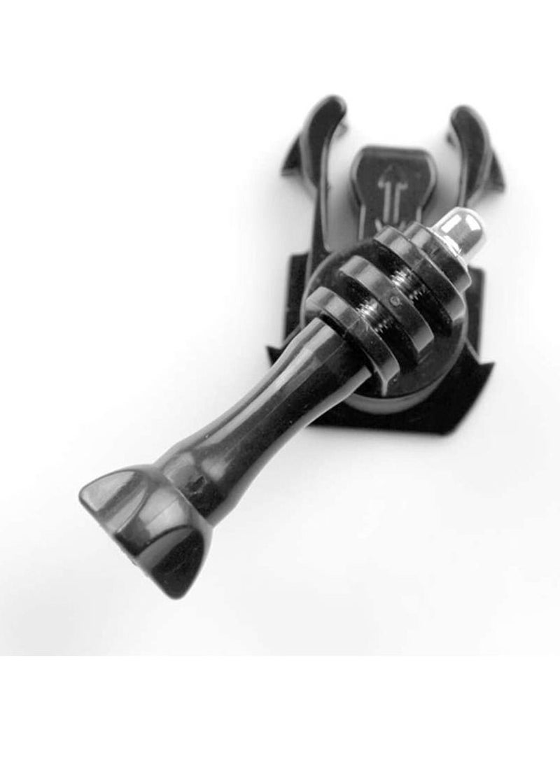 Y&D - Rotate Screw, Swivel Mount Helmet Strap Buckle, Adapter Holder for GoPro HERO3/3+/4, 3 Pcs Black - Image 1