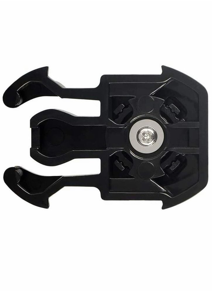 Y&D - Rotate Screw, Swivel Mount Helmet Strap Buckle, Adapter Holder for GoPro HERO3/3+/4, 3 Pcs Black - Image 1