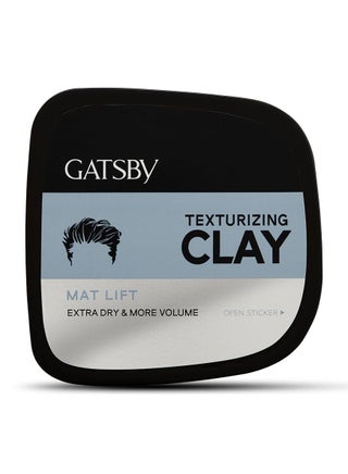 Gatsby Texturizing Clay - Mat Lift For Super Strong Hold More Volume and Extra Dry Look Stylish Matte Finish Anytime Restylable Hair Styling Clay Wax Hair Wax For Men 75gm - pzsku/ZD6D68229F1513877C8B3Z/45/_/1713866254/4dcfb3a0-1ce8-4a2b-b3db-0f8f99729674