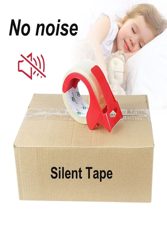 BOMEI PACK Heavy Duty Clear Packing Tape,2 Rolls with refillable Dispenser,Noiseless Packaging Tape 1.88 Inches x 55 Yards,Industrial Grade Boxes Shipping Tape for Moving,Mailing and Storages - Image 4