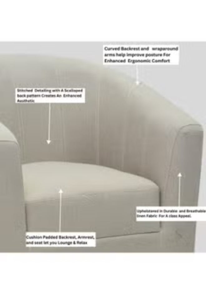 ALWASIT HOME - Sofa Chair Single Sofa Chair Living Room Simple Leisure Chair Leisure Sofa Hotel Restaurant Single Sofa Soft Comfortable Chair Living Room Chair - Image 1