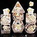 Maywin Resin Sheep Dice SetPolyhedral Dice Animal Inclusion DiceRPG D and D Dice Set for Role Playing Games for 15 Years and Up - Image 2