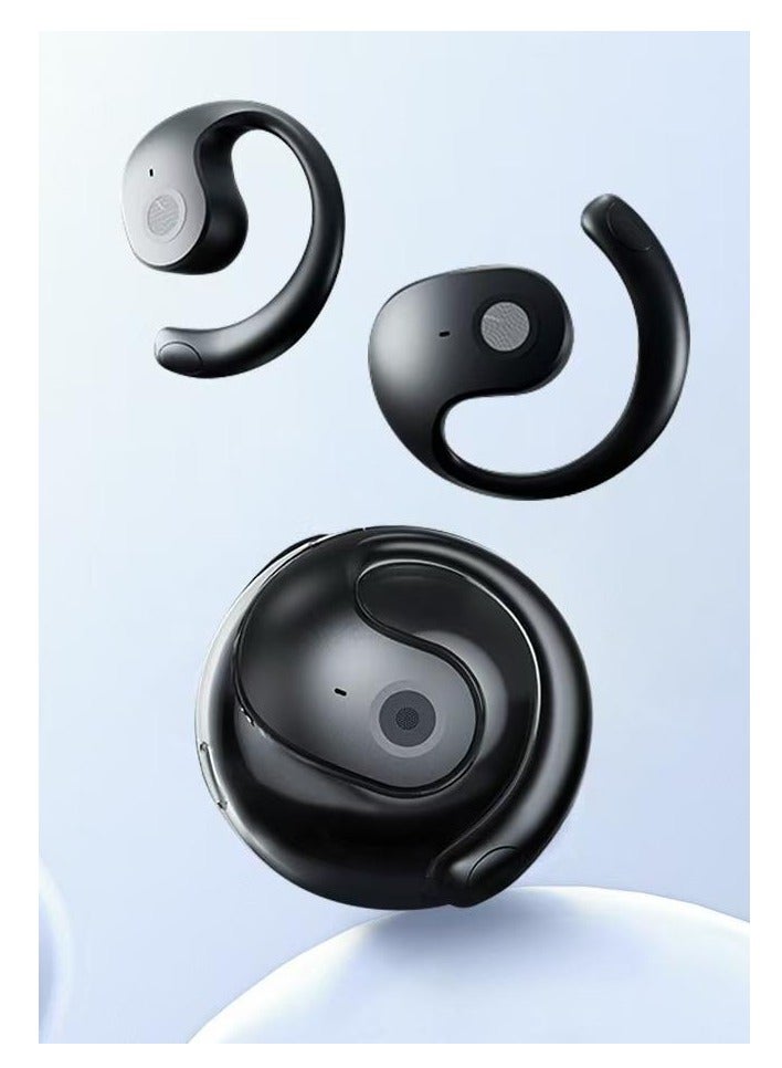 Bluetooth Headphones 5.3 Bluetooth Sport Earphones with Ear Hooks，Lightweight Open Ear Design 4 Microphones 35 Hours - Image 1