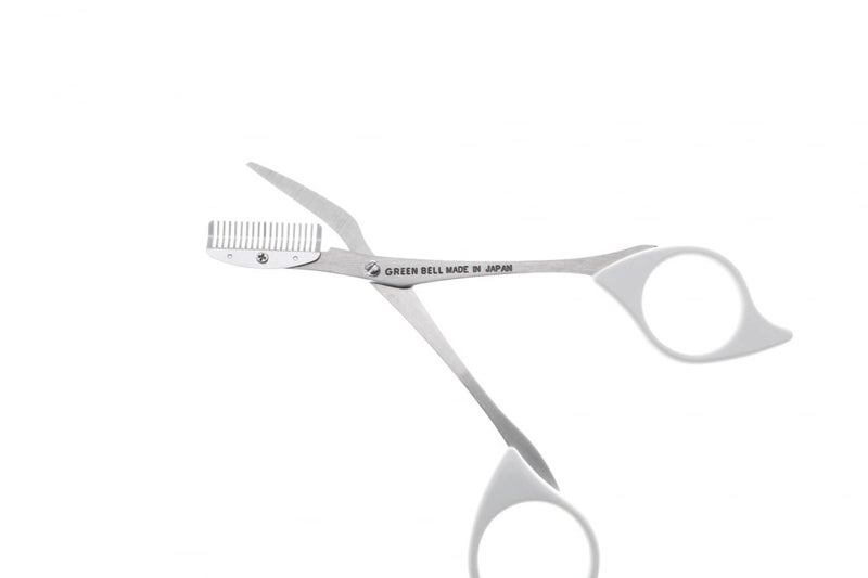 Seki Edge Eyebrow Scissors Comb (SS-605) - Stainless Steel Eyebrow Trimmer Scissor Comb for Trimming Eye Brows, Beards, & Mustaches - for Men & Women - Made in Japan - Image 4