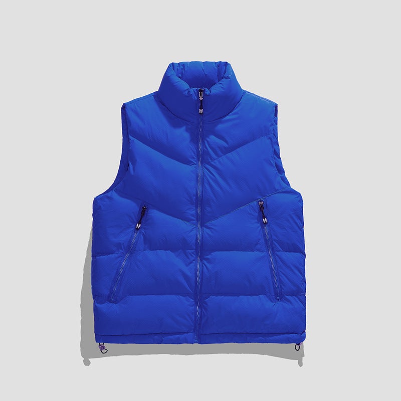 Vest Men'S Coat Korean Style Trendy Waistcoat Sleeveless Thickened Cotton Padded Vest Warm Men'S Vest Trendy Plus Size - Image 3