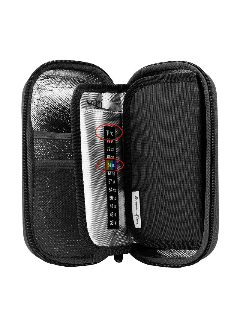 dongfangxianzi - Insulin Cooler Travel Case Medication Diabetic Insulated Organizer  Cooling Bag - Image 1