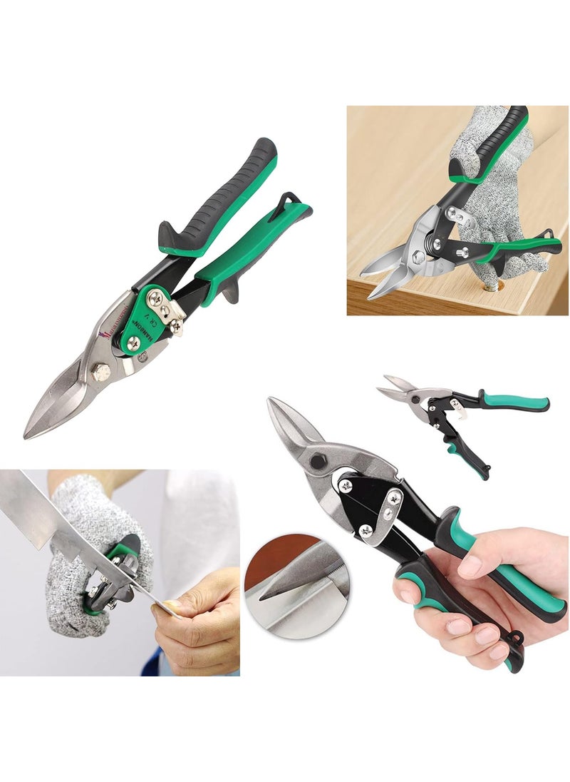 Malfah Enterprises Malfah Aviation Snip Straight 10 for Wire Cutting Seamless Sheet Cutting Metal Cutting Steel Alloy Cutter Hand Tool 264001  - Image 2