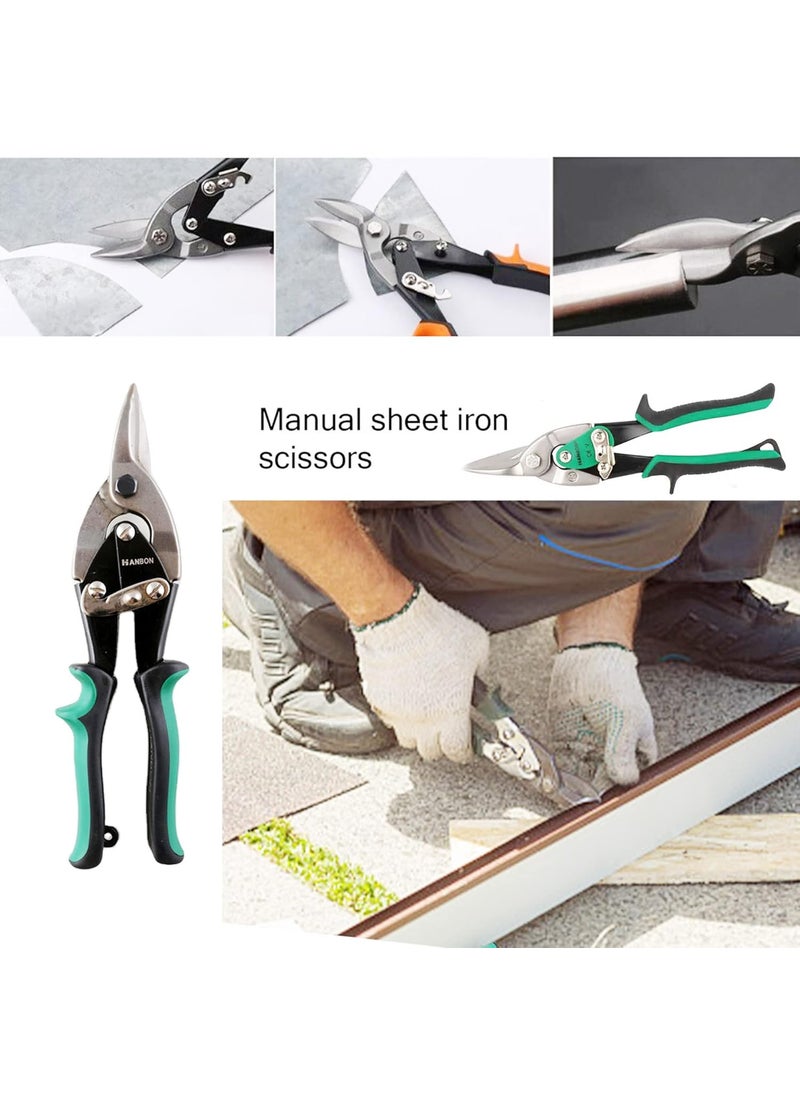 Malfah Enterprises Malfah Aviation Snip Straight 10 for Wire Cutting Seamless Sheet Cutting Metal Cutting Steel Alloy Cutter Hand Tool 264001  - Image 4