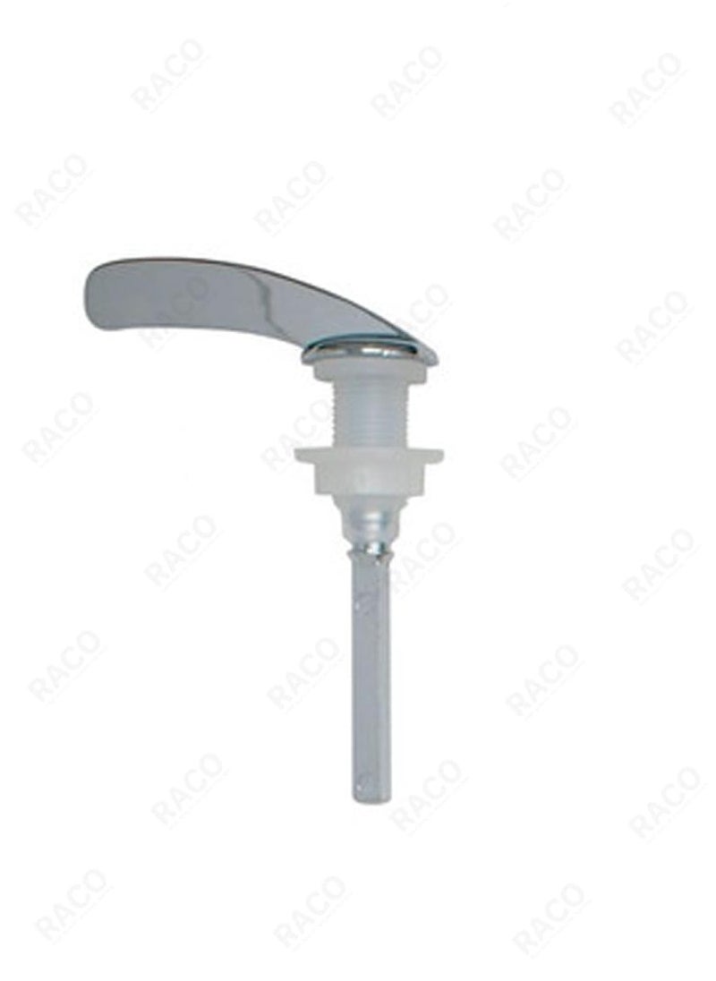 RACO RACO Twyford Single Flush Toilet Cistern Kit – Includes Syphon, Ball, Flush Handle, Inlet Valve, Donut, Lever, and Nocturne Accelerator Kit (Side)  - Image 4