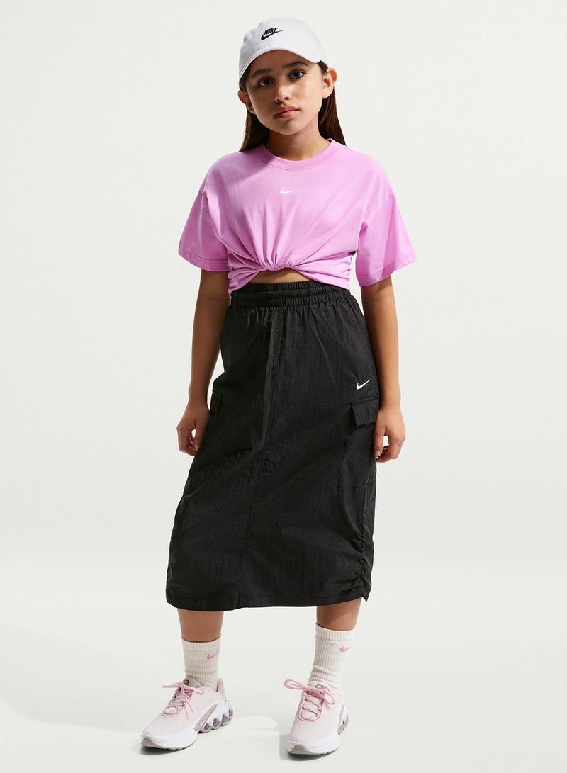 Nike GIRLS  SPORTSWEAR TEE BOXY ESSNTL LBR - Image 1