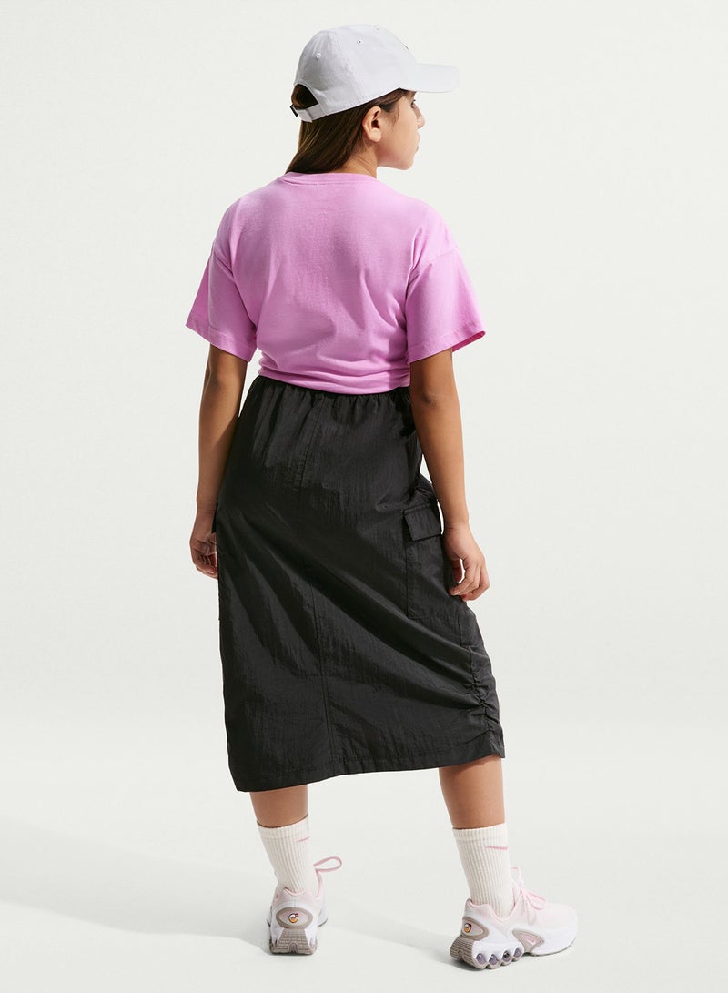 Nike GIRLS  SPORTSWEAR TEE BOXY ESSNTL LBR - Image 5