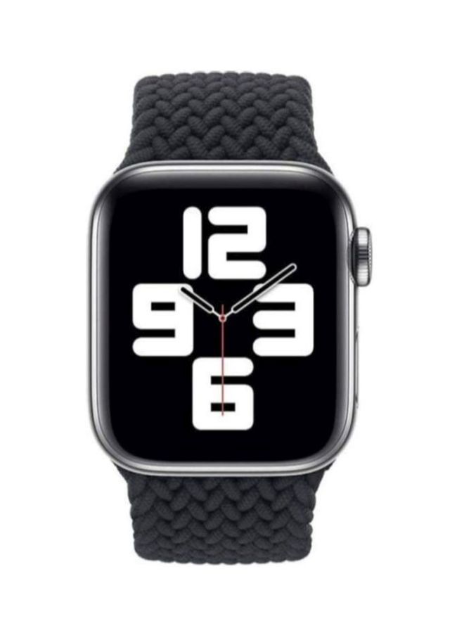 NIBEMINENT Elastic Bracelet For Iwatch Series 6 Black  - Image 1