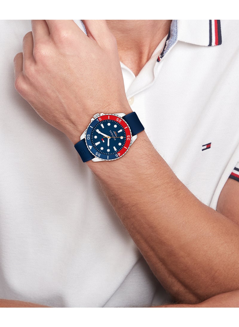 TOMMY HILFIGER Oceanic Analog Silicone Strap Watch  - Image 4