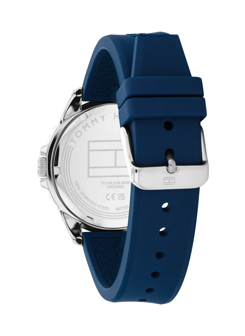 تومي هيلفيغر Oceanic Analog Steel Strap Watch