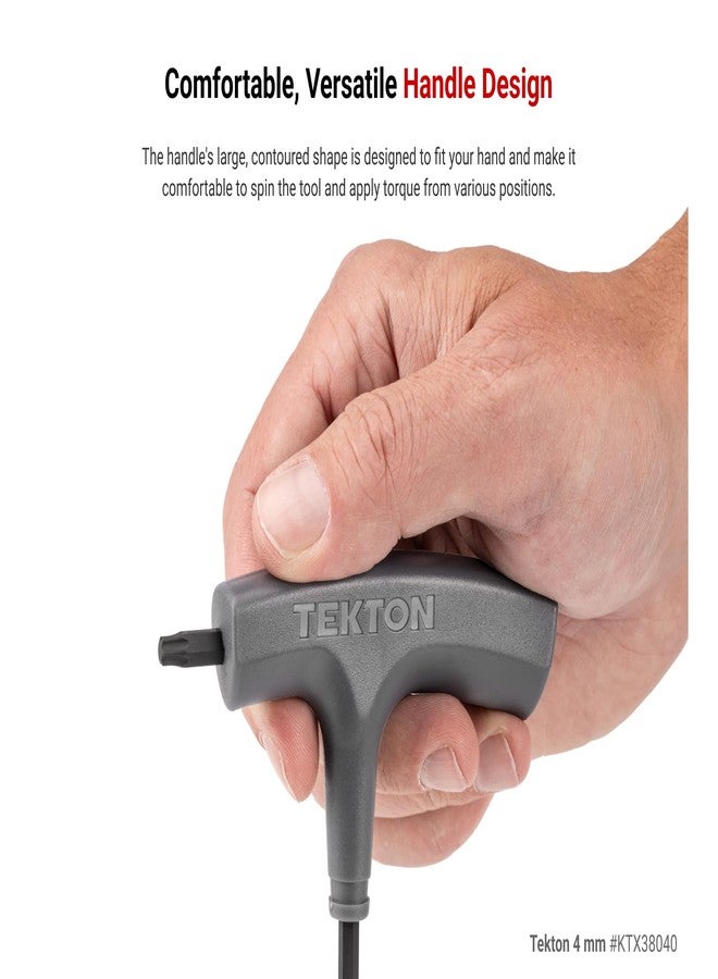 TEKTON Star T-Handle Key Set, 13-Piece (T6-T50) | KTT90401 - Image 4