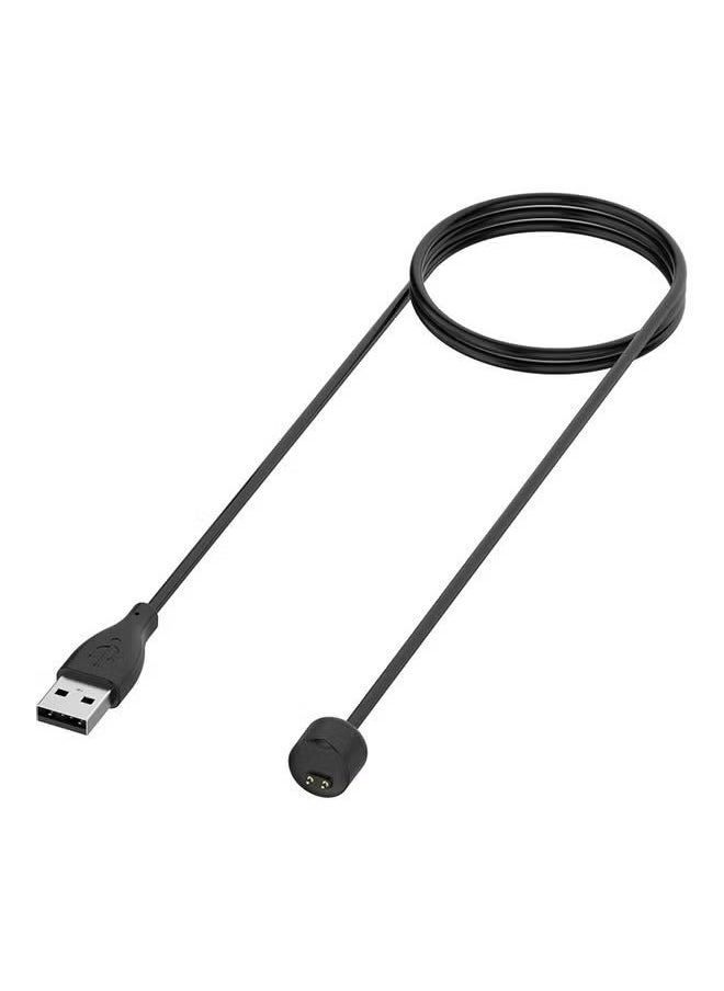 TWEGGON Charging Cable Line Charger Adapter for Xiaomi Mi Band 5 NFC Smart Bracelet Black  - Image 1