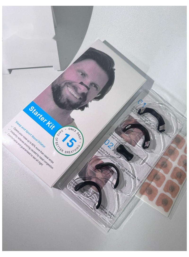 External magnetic nasal cavity expansion/breathing/anti-snoring - Image 1