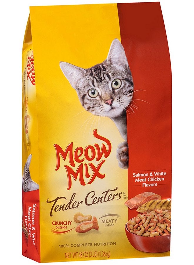 مياو مكس مركزات مياو ميكس الطرية، 3 أرطال، سمك السلمون والدجاج