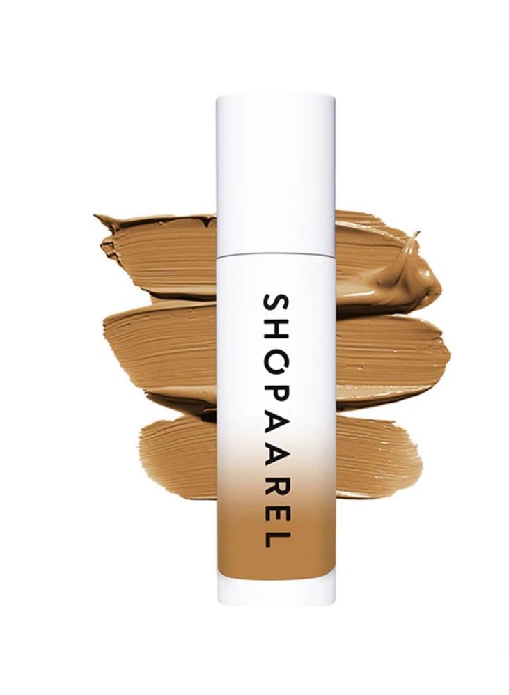 Shopaarel Full Coverage Blendable Semi Matte Miracle Skin Foundation Cream for All Skin Type (08 Earth) - Image 1