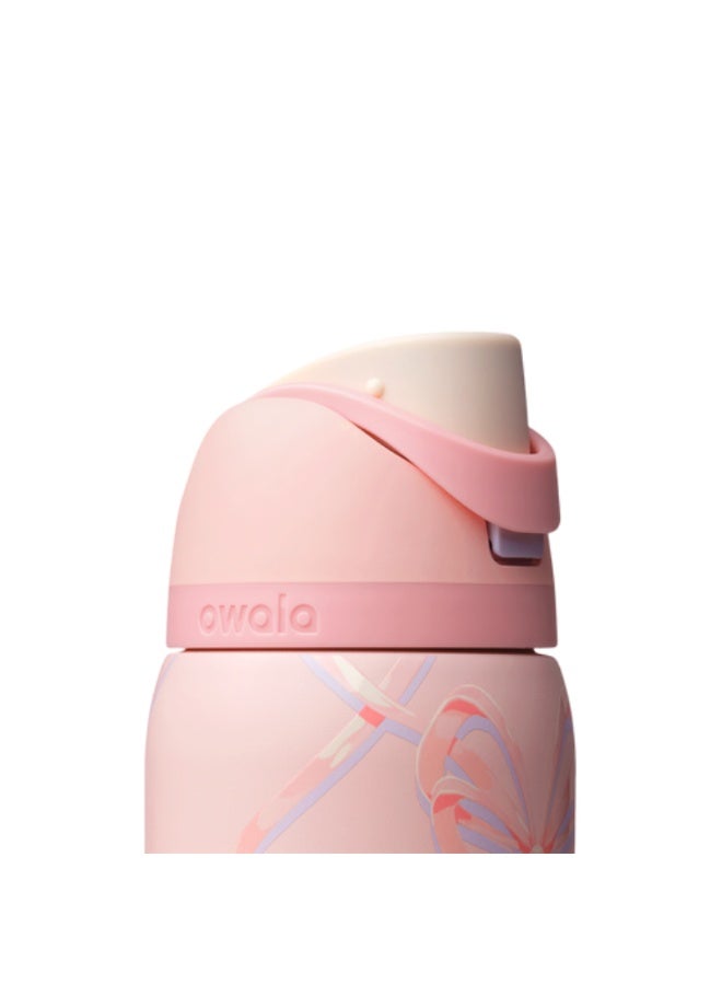 Owala FreeSip Insulated Stainless Steel Water Bottle with Straw for Sports, Travel, and School BPA-Free Sports Water Bottle, 24 oz - Image 4