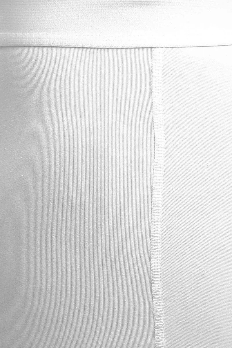 Aytuğ Men's Cotton White 2-Piece Boxer - A-Bxr-B