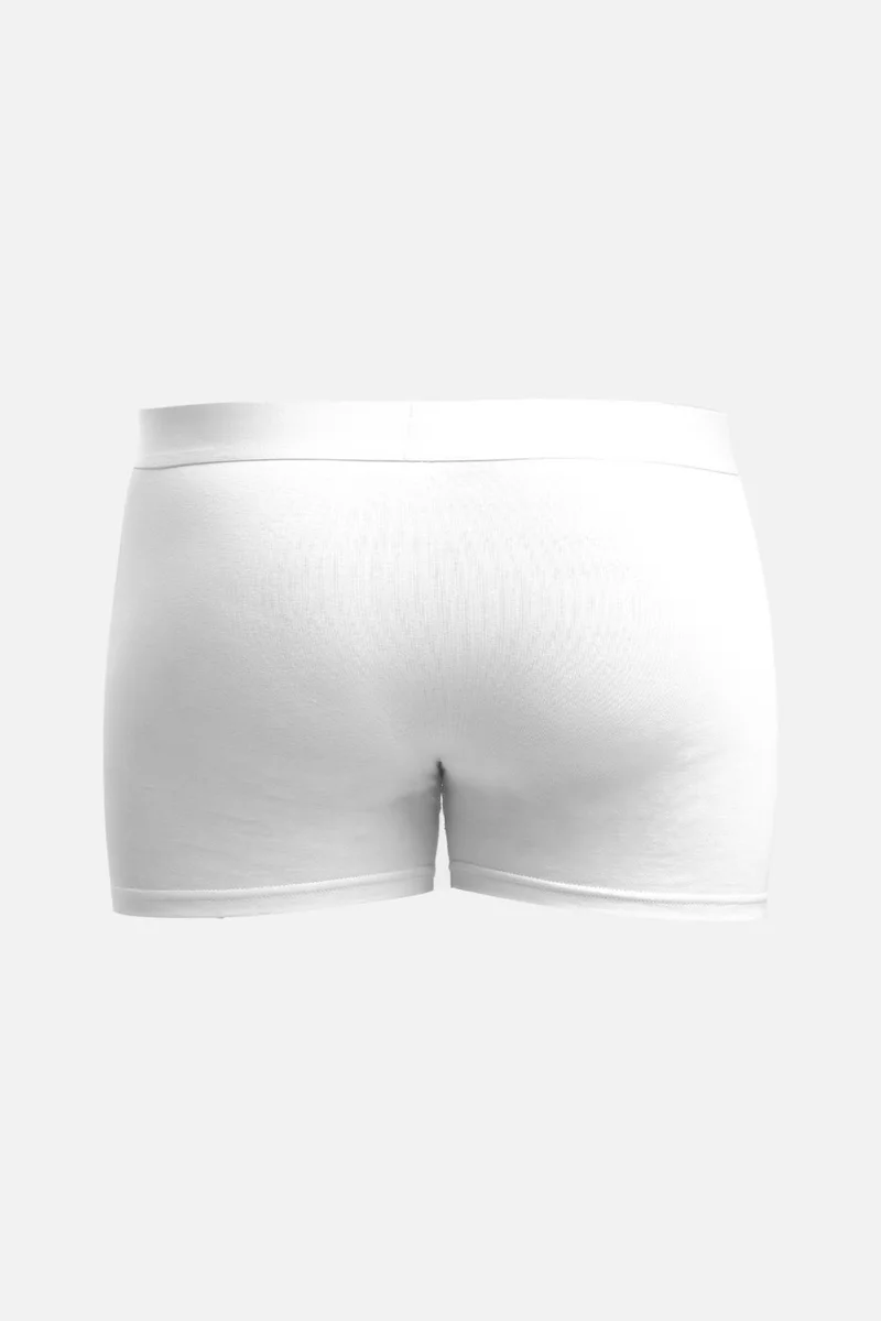 Aytuğ Men's Cotton White 2-Piece Boxer - A-Bxr-B