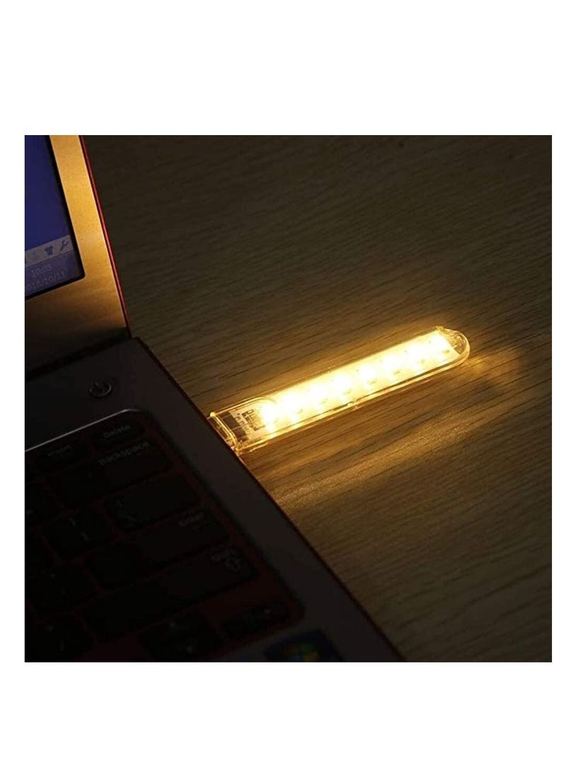 Generic - Mini USB LED Light For Book Lights 8 LEDs SMD For PC Laptops Notebook Mobile Power Charger Reading - Image 1
