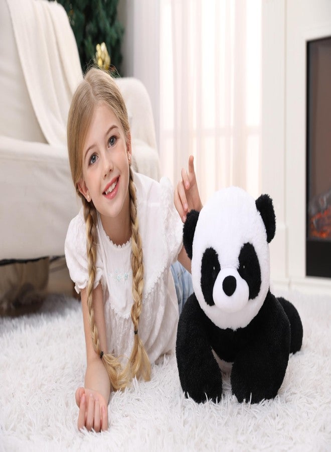 JellyMallow 5 lbs 24 inches Panda Weighted Stuffed Animals, Cuddly Weighted Panda Plush Pillow Giant Plushie Ideal Gift for Adults & Kids - Image 5