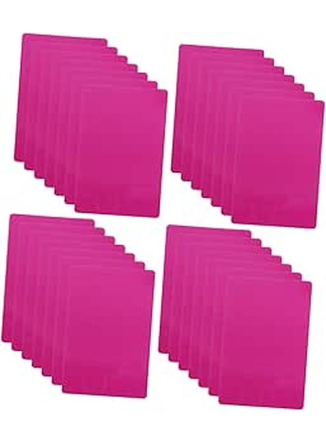 100 Pieces Blank Aluminum Business Cards Bulk Metal DIY Engraved Nameplate - Image 1