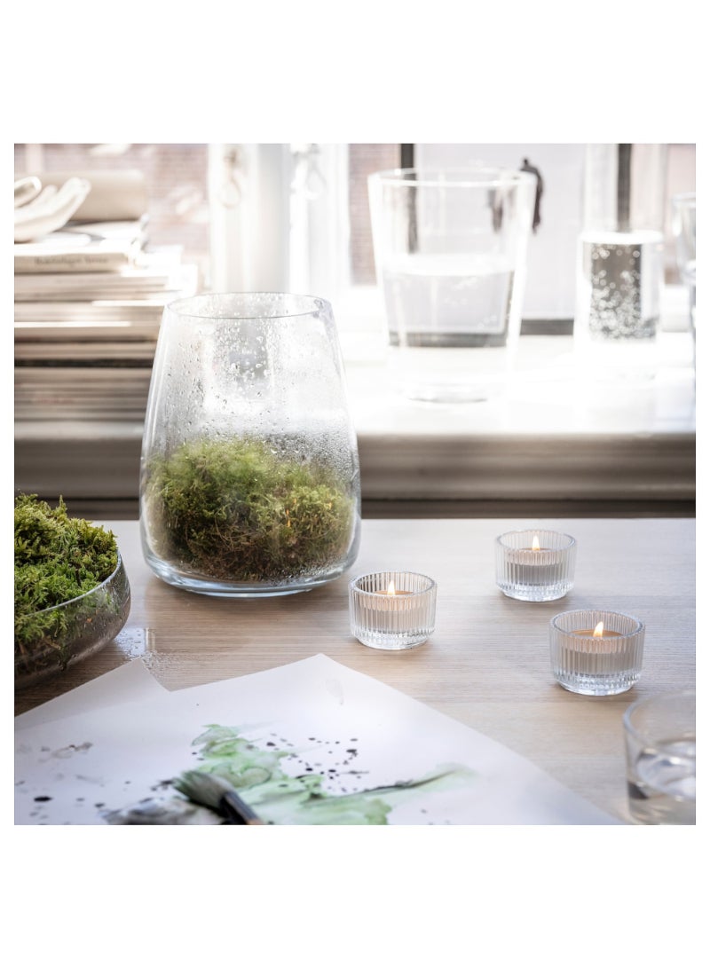 Scented Tealight Dew & Moss/Off-White 3.5 Hr/30 Pack - Image 3