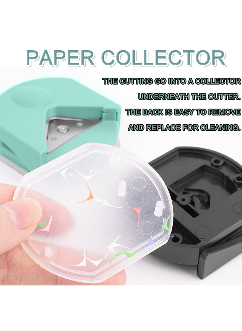 SOLARAE Paper Corner Rounder - R4 4mm Corner Cutter Punch Tool, Laminated Cards, Cardstock, Scrapbooking,Photo Card Making, Paper Cutting DIY Crafts Puncher for Office, School( 4Pcs ) - Image 5