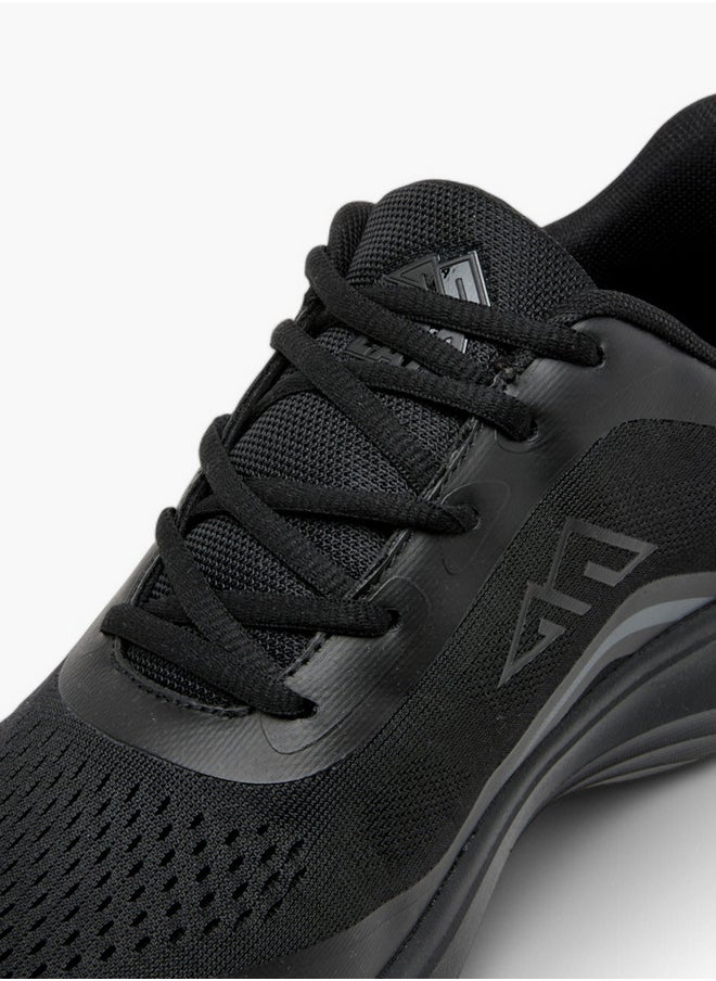 Oaklan by Shoexpress Textured Sports Shoes with Lace-Up Closure  - Image 4