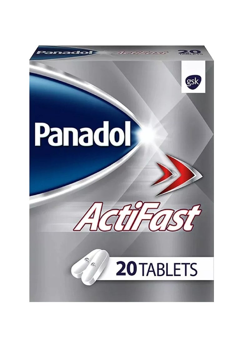 Panadol أكتيفاست تاب 20 قرص