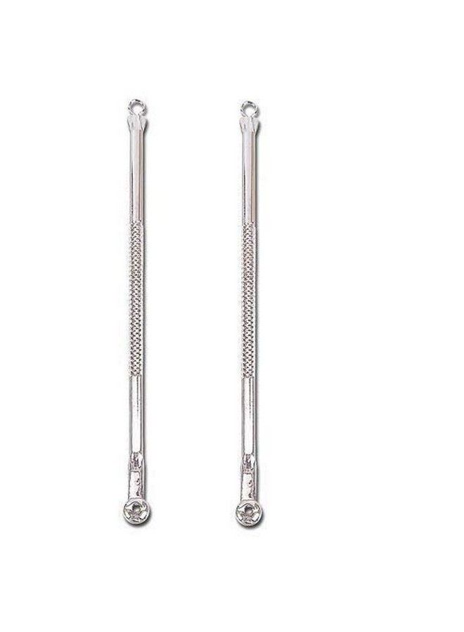 TOP SELECT Stainless Steel Blackhead Acne Pimple Blemish Come Done Extractor Remover Tool 100 G (Pack Of 2). - Image 1