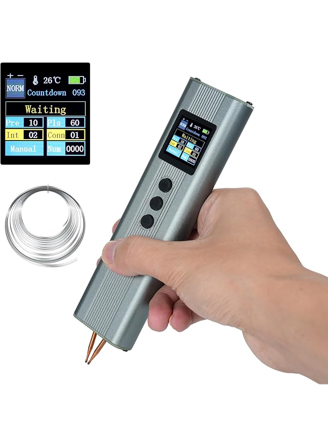 erorex Spot Welder Handheld Spot Welder Battery Welder With 1.33 Inch Tft Color Screen Display And Nickel 11 Gear Adjustable Welding Nickel Plating Steel Strip Thickness 0.1 0.3Mm - Image 1