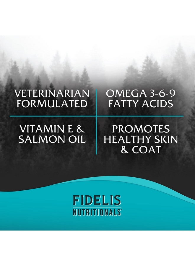 Fidelis Skin & Coat Plus+ Dog Skin & Coat Supplement, Omega 3, Vitamin E, Salmon Oil For Dogs, Fatty Acids, Healthy Skin, Shiny Coat, Adult, Big & Small, Made In Usa, Vegetable Flavor, 120 Soft Chews - Image 3