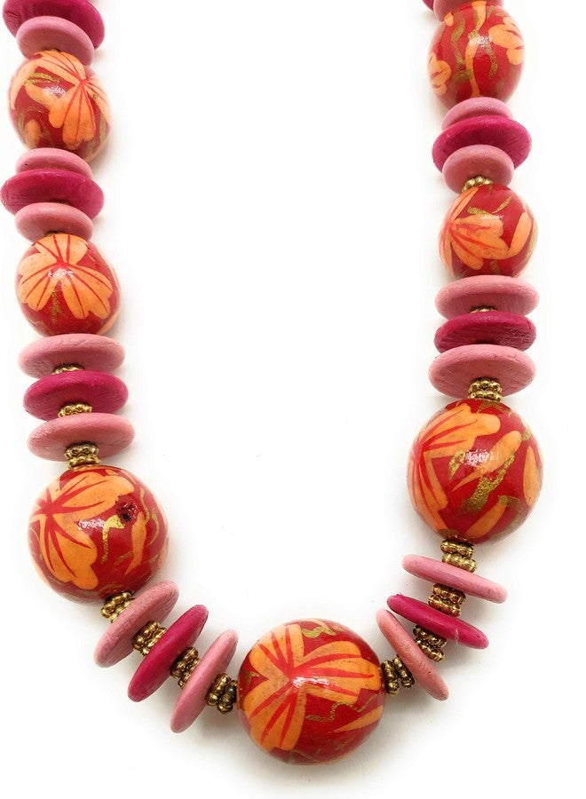 DCA Wood Women Necklace Multicolor(4385) - Image 2