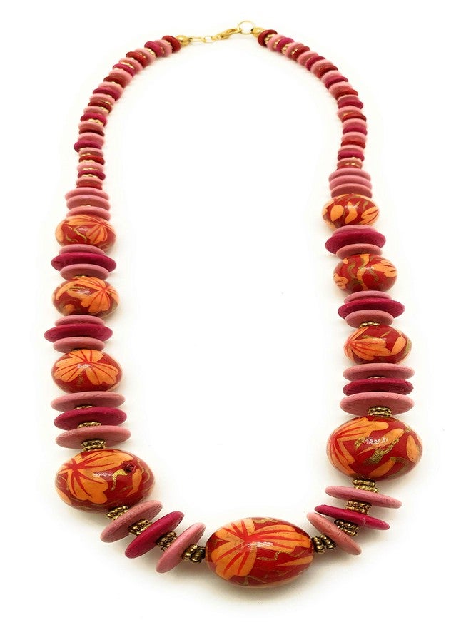 DCA Wood Women Necklace Multicolor(4385) - Image 1