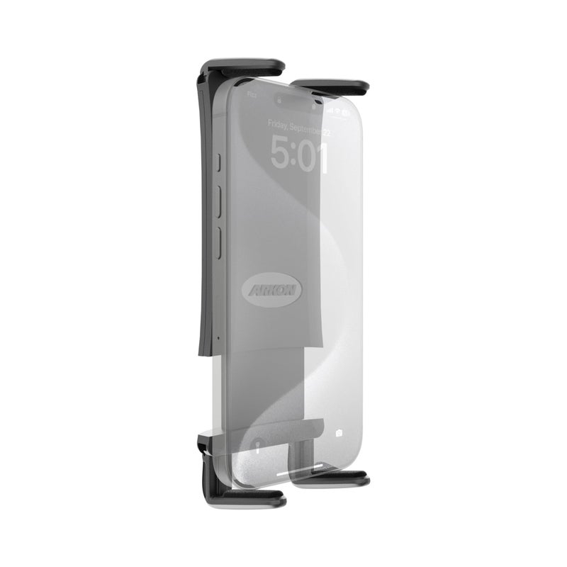 ARKON Mounts SlimGrip Ultra Phone Holder Fits All Phones Small to Midsize Tablets Fits Pedestals with DualT Patterns For iPad iPhone Samsung Google Nokia more - Image 2