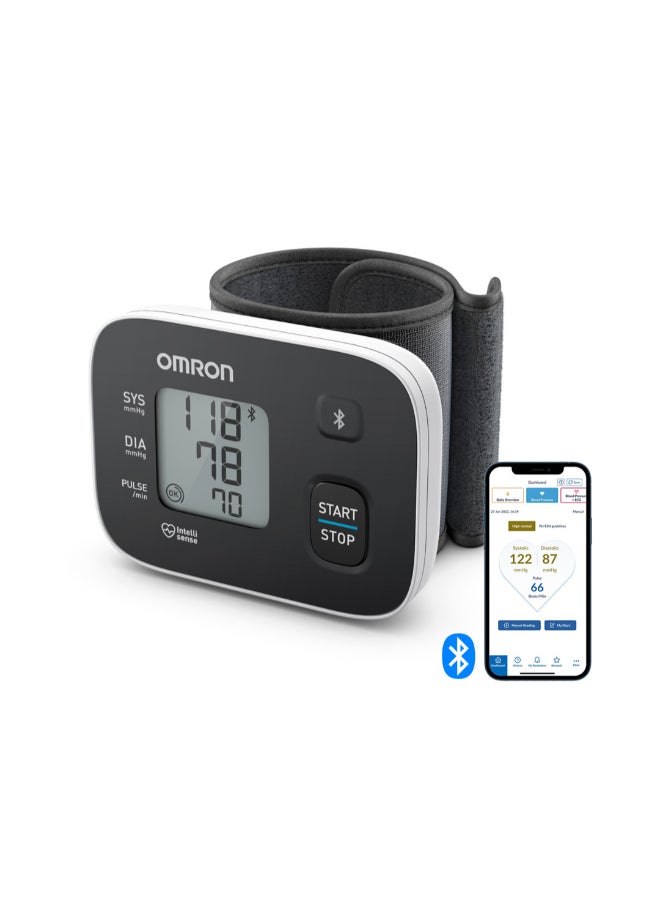 Omron Omrn Rs3 Intelli It(Hem-6161T-E)Wrist  Blood Pressure Monitor - Image 1