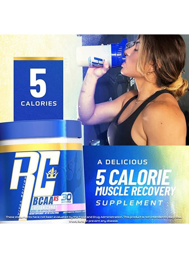 Ronnie Coleman Signature Series Ronnie Coleman's BCAA XS Powder with EAAs, Branched Chain Amino Acids Post Workout Muscle Recovery, Sugar Free Hydration Drink for Women and Men, Guava Nectarine, 30 Servings  - Image 5