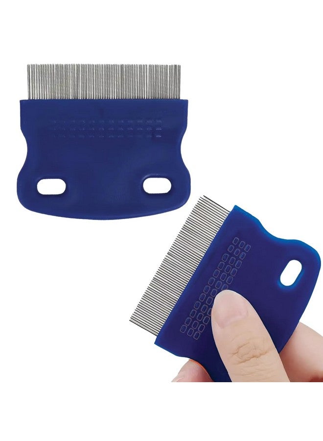 TEMPERIA (1 pcs) Lice Comb for Women, Men & Kids Hair - Nits, Dandruff & Lice Eggs Remover Products - Hair Lies Removal Comb for Head - Premium & Ergonomic Design (Random Colors) (MN01) - Image 1