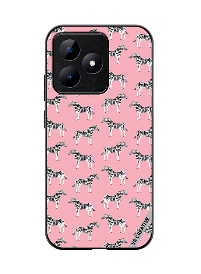 VR CREATIVE Protective Case Cover For Realme C53 Mix Pattern Design Multicolour - Image 1