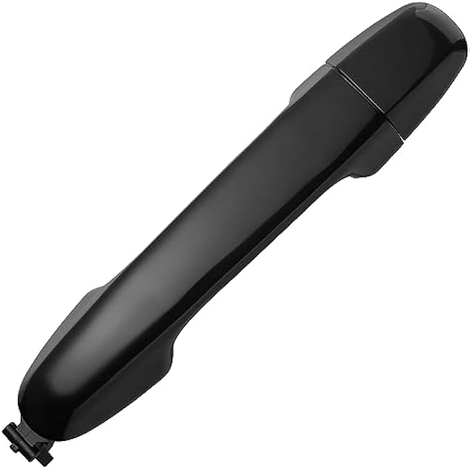 ريحني مقبض الباب الخارجي لتويوتا كامري 2012 2013 2014 2015 2016 2017 للسائق الخلفي الأيسر أو باب الراكب الأيمن أسود - Image 1