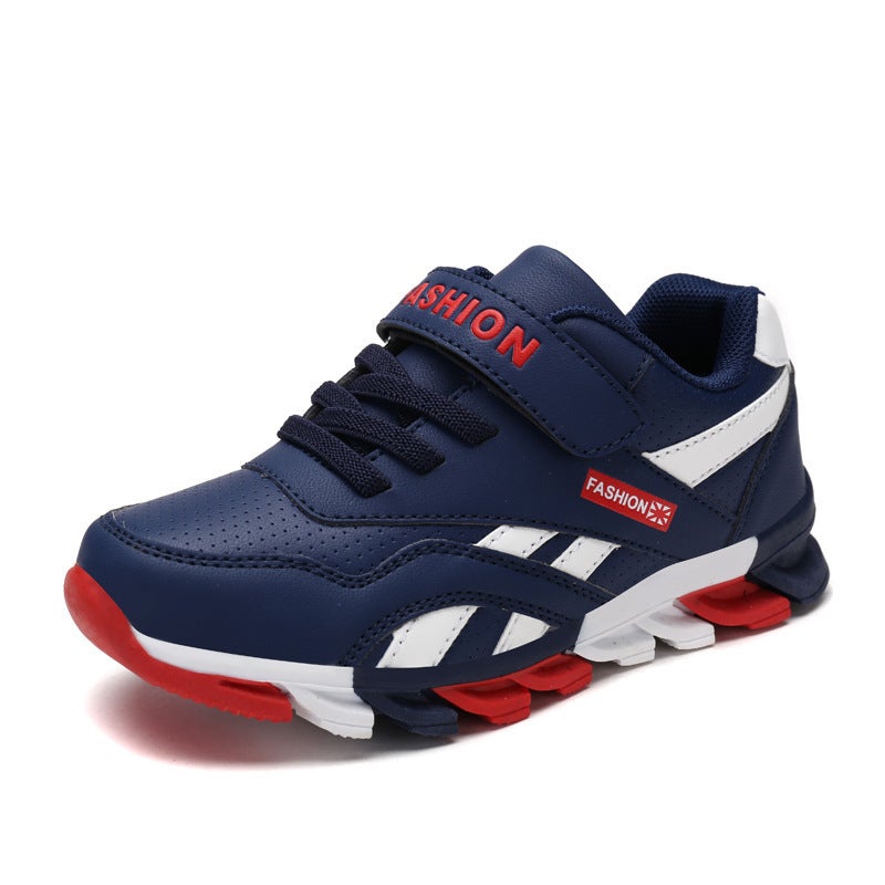 Mesh Sneakers Lightweight Flexible Sole Walking Shoes For Kids Indoor And Outdoor Activities - Image 1
