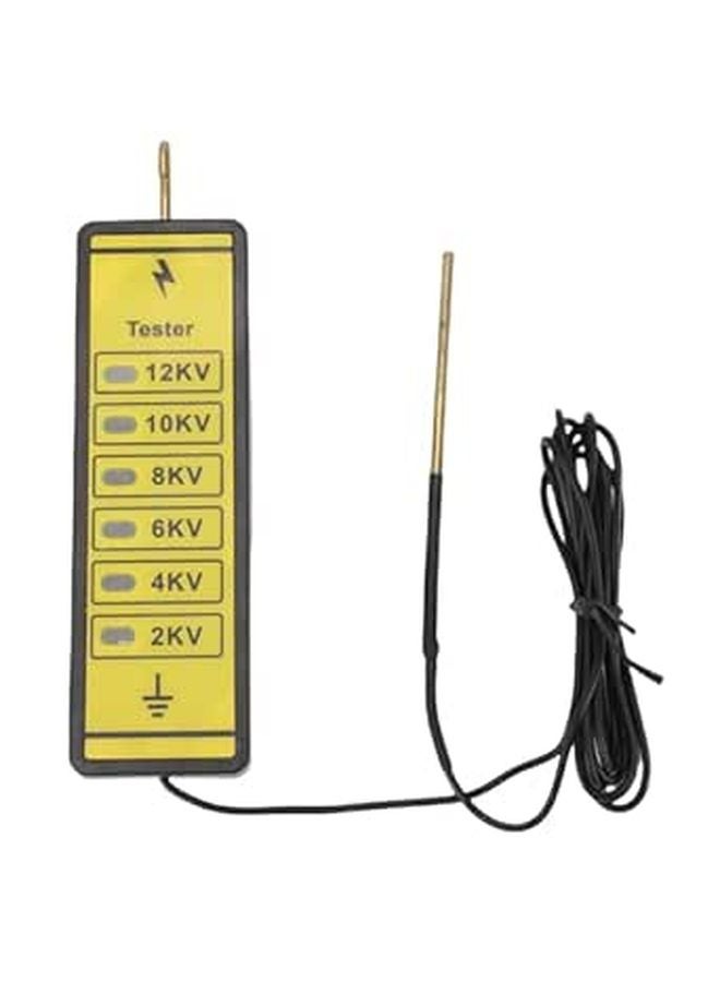 High Voltage Fence Tester 2000 to 12000V with 6 LED Indicators Rainproof for Farm - Image 1