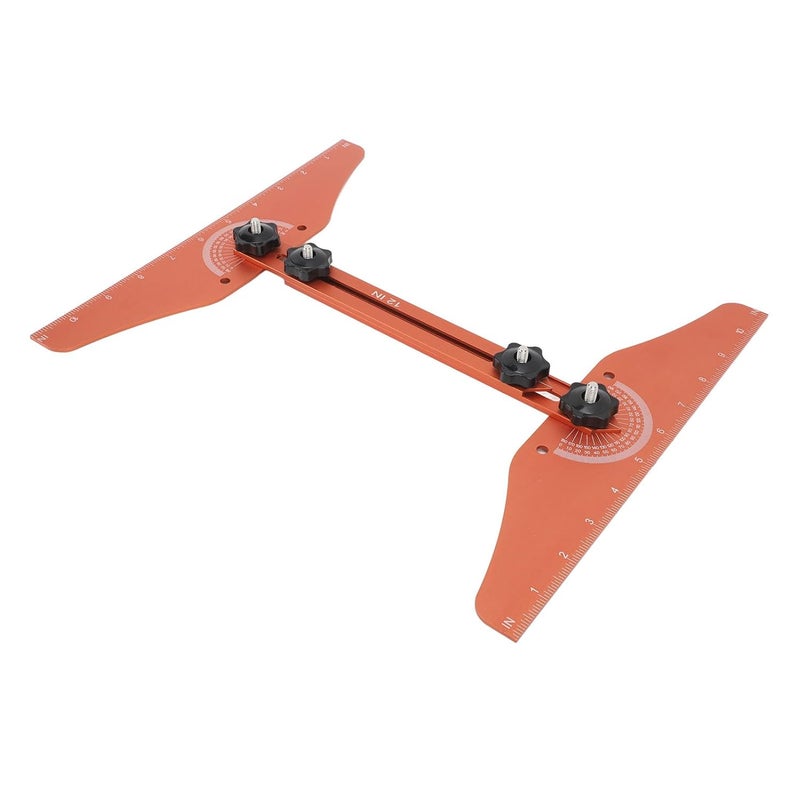 Aluminum Alloy Stair Tread Template Tool Measuring Jig Gauge for Accurate Angle Length Measurement - Image 3