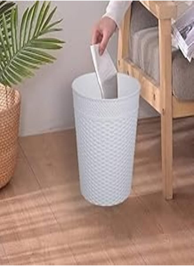 Generic - Plastic Waste Bin (White) - Image 1