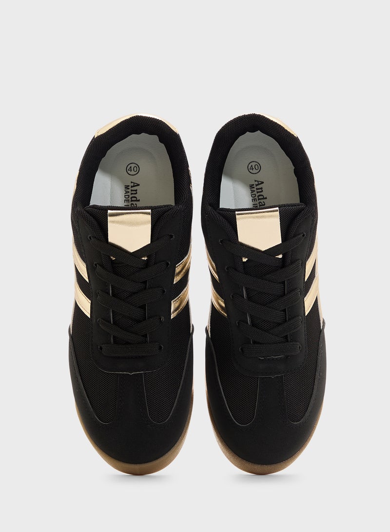 Andarina Ladies Lace Up Sneaker  - Image 4